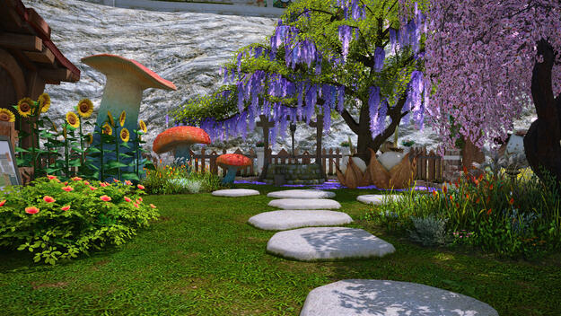 Yard Entrance